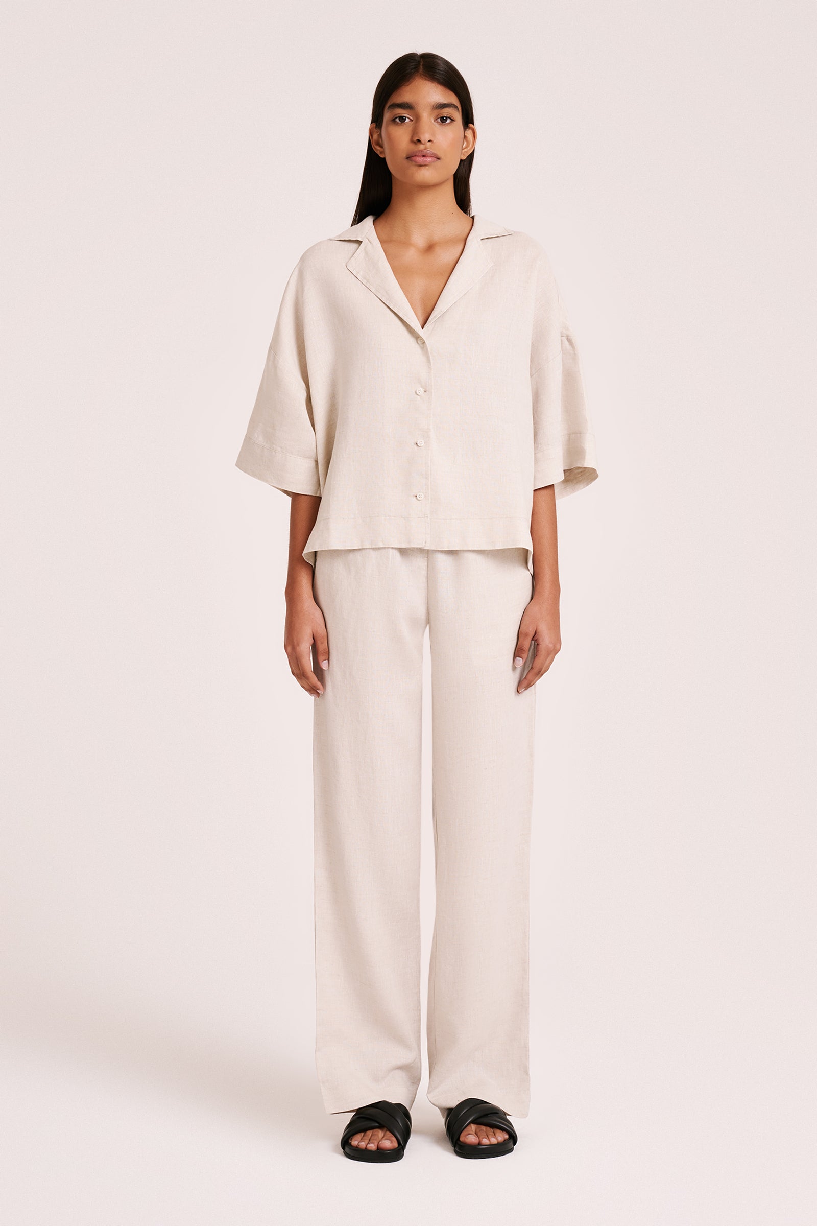 Lounge Linen Pant Natural 