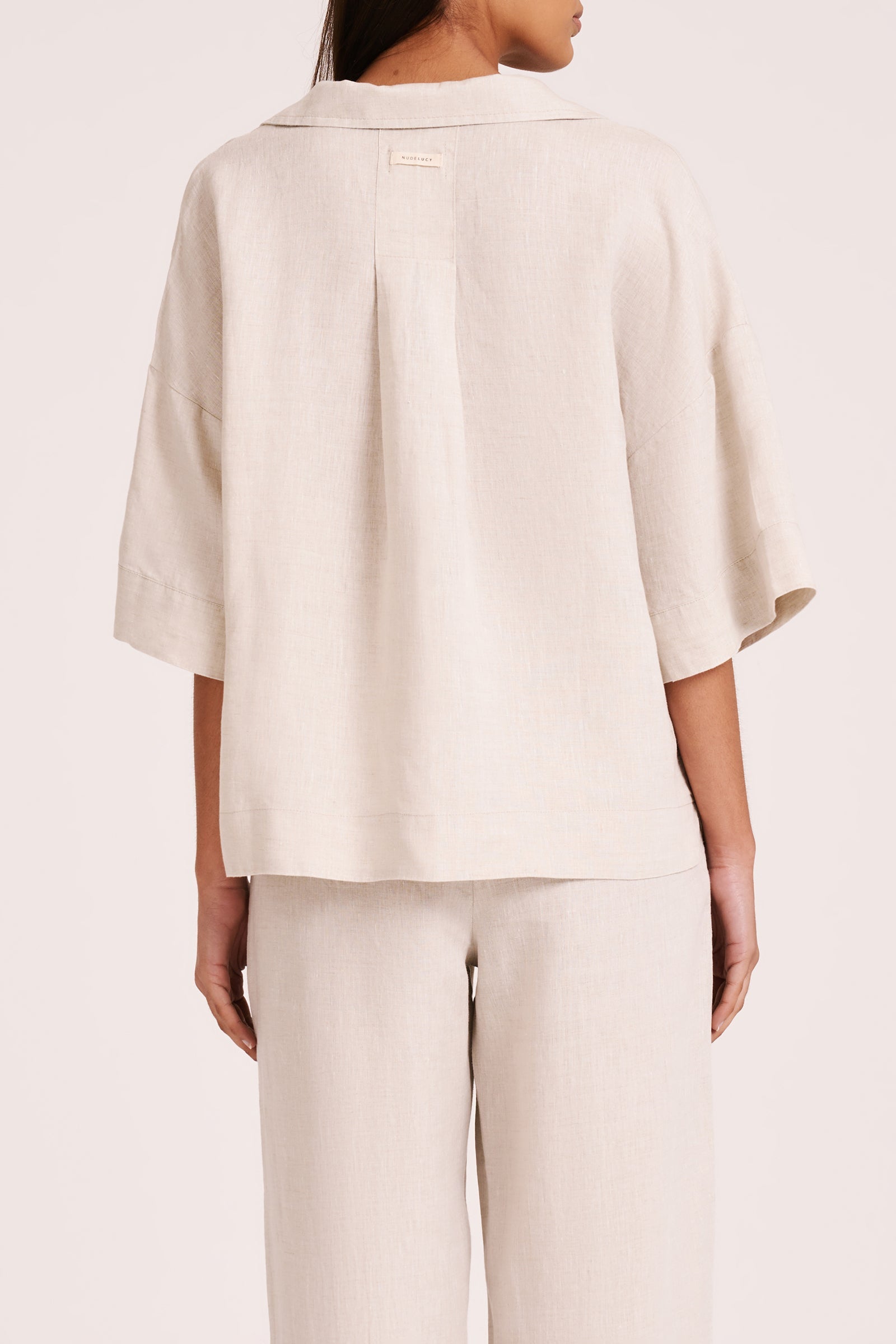 Lounge Linen Shirt Natural 