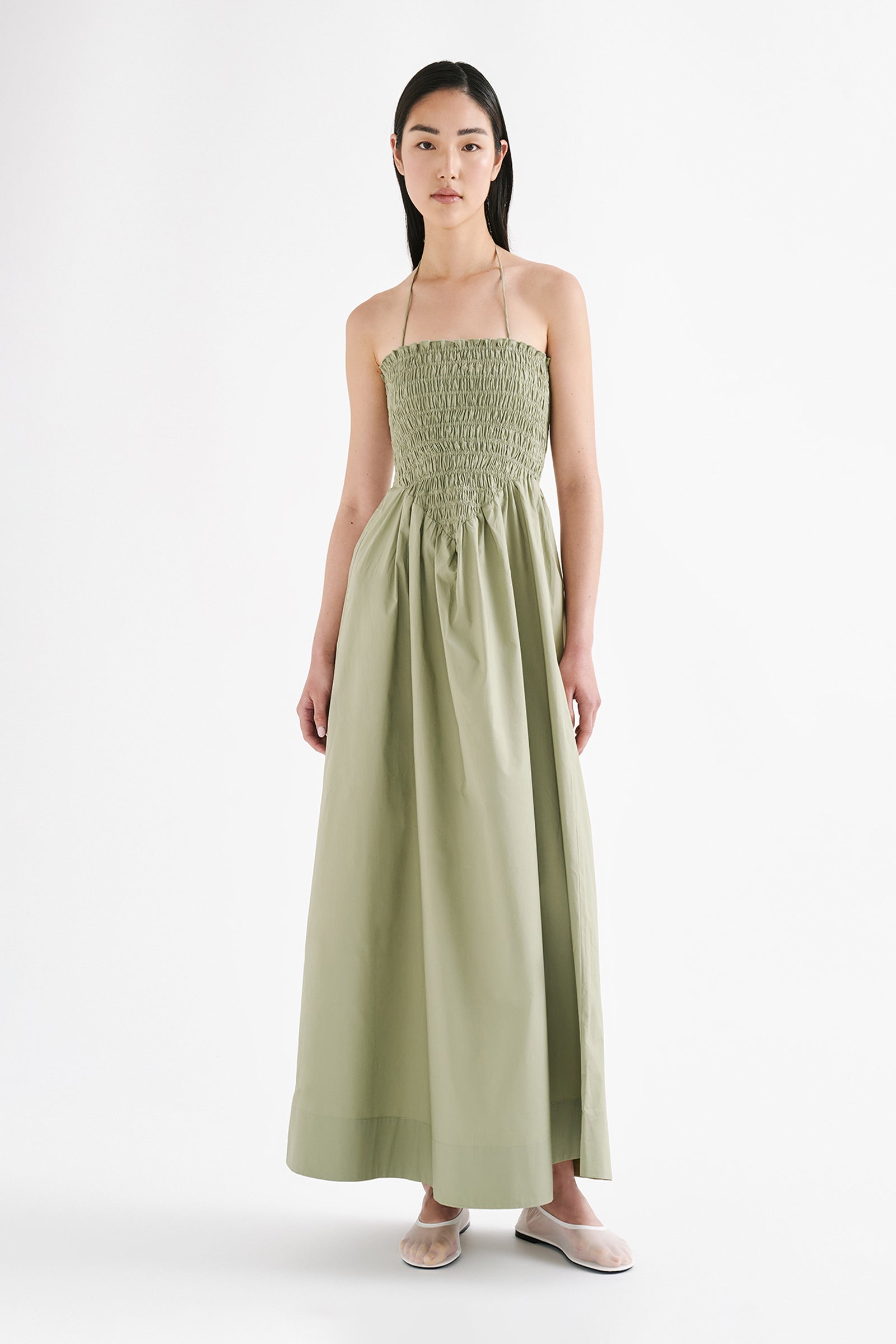 Inka Maxi Dress Sage 