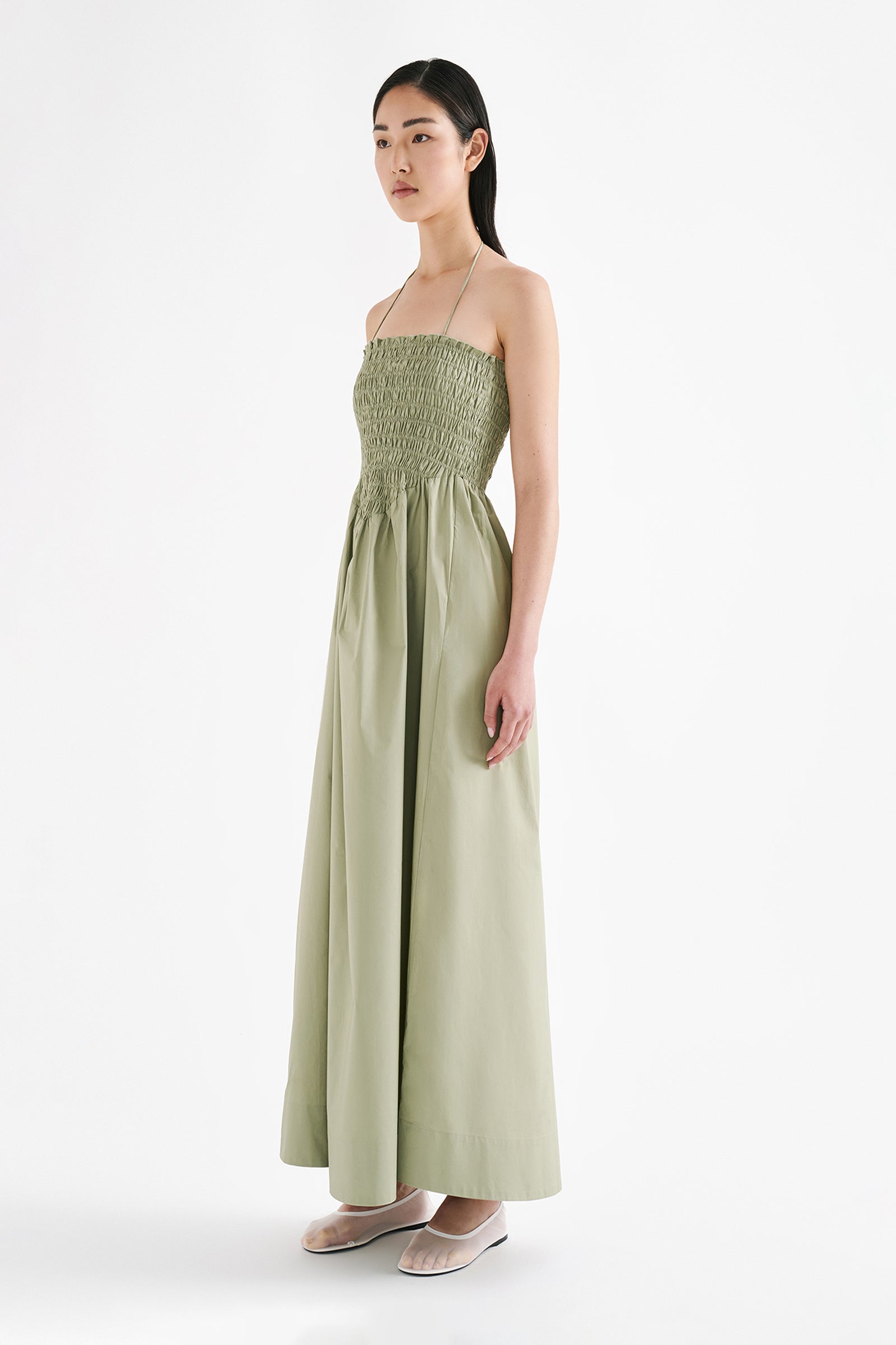 Inka Maxi Dress Sage 