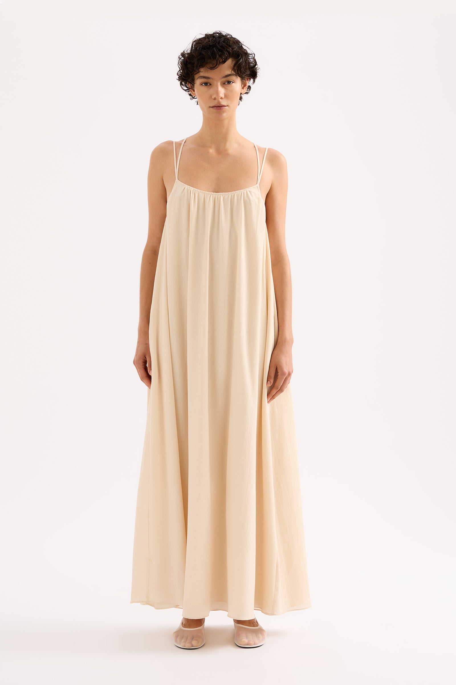 Stace Maxi Dress Pannacotta 