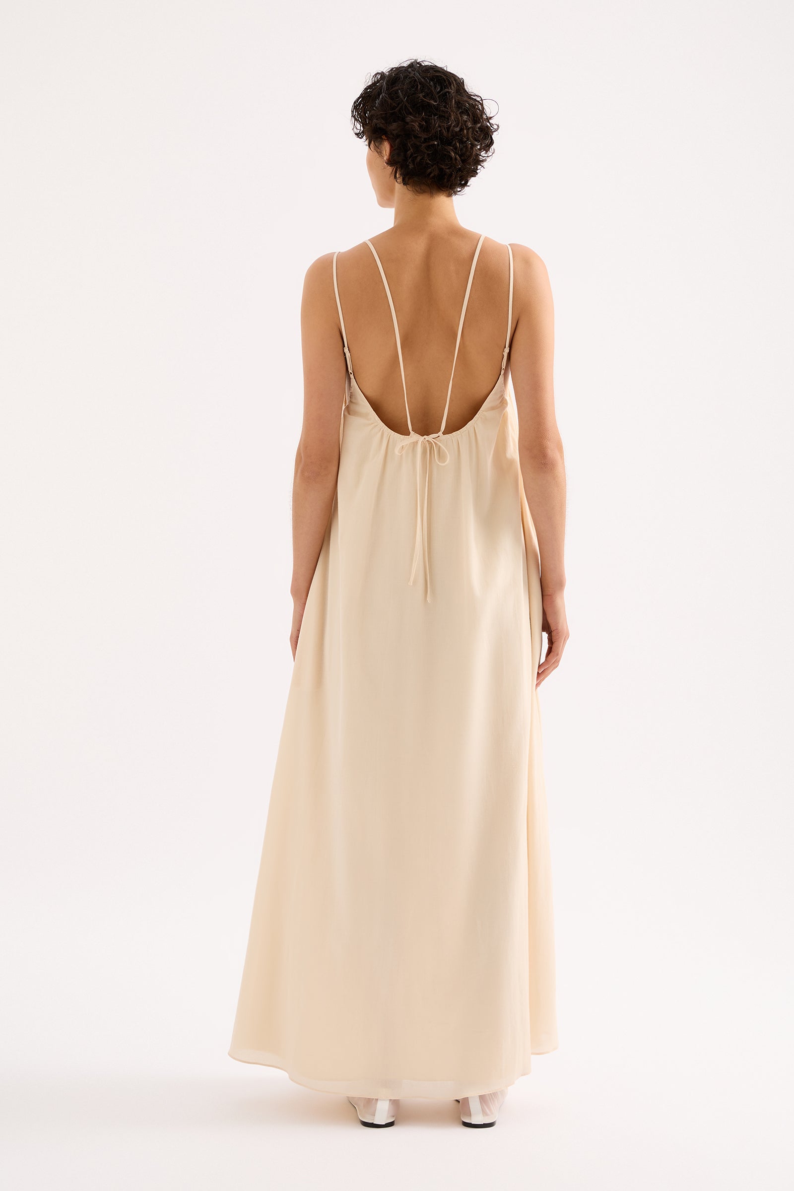 Stace Maxi Dress Pannacotta 