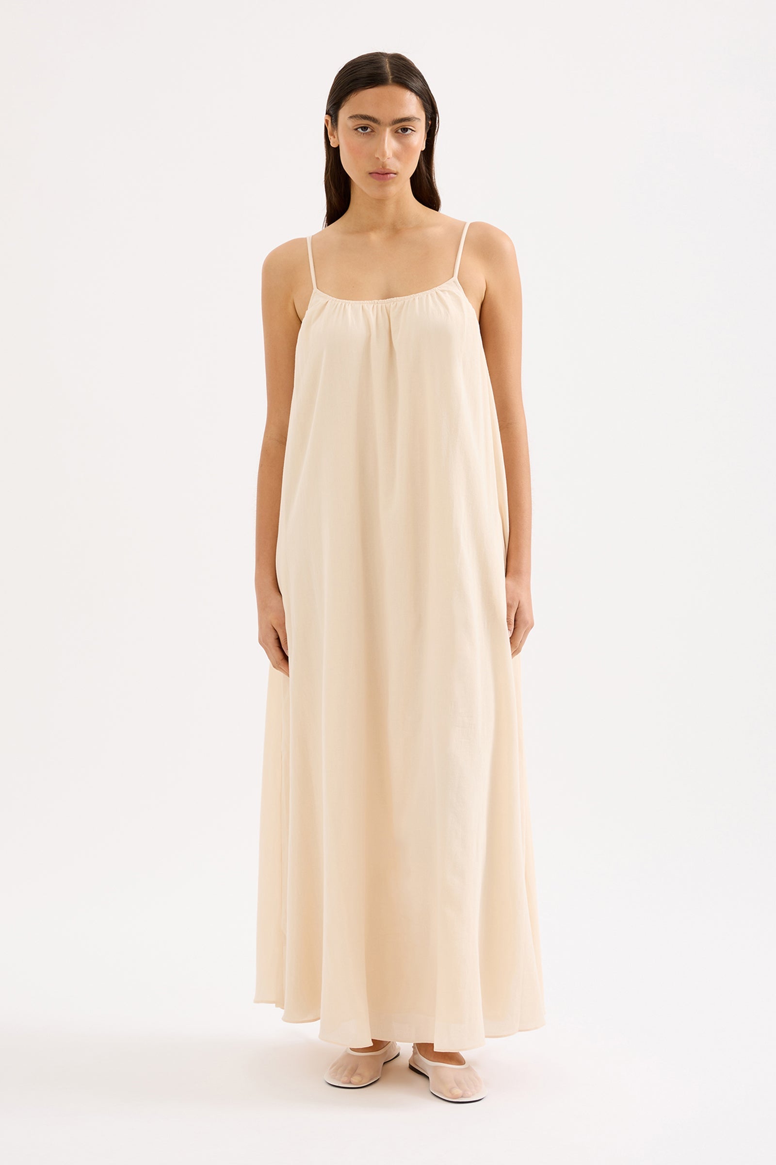 Stace Maxi Dress Pannacotta 