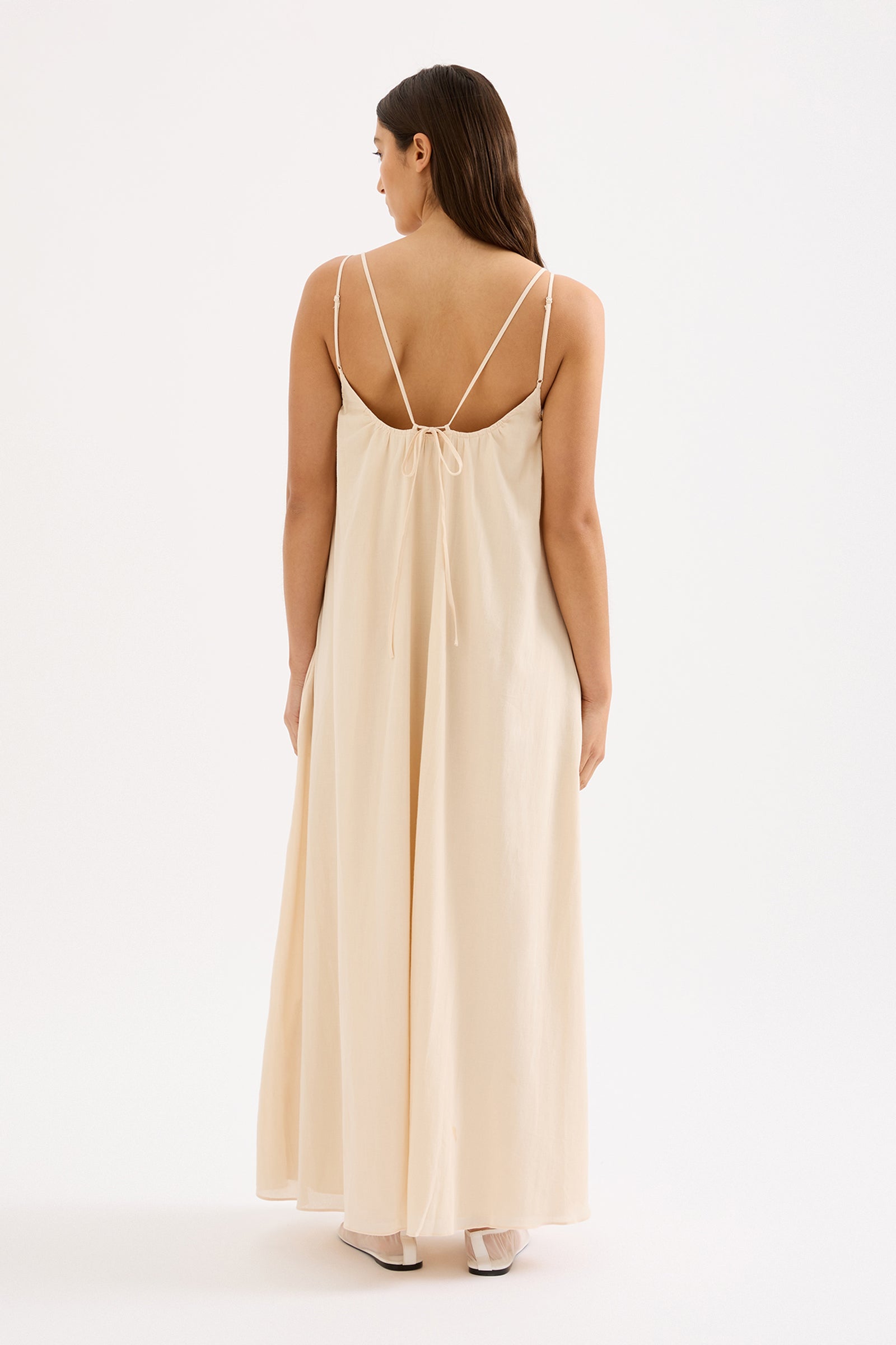 Stace Maxi Dress Pannacotta 