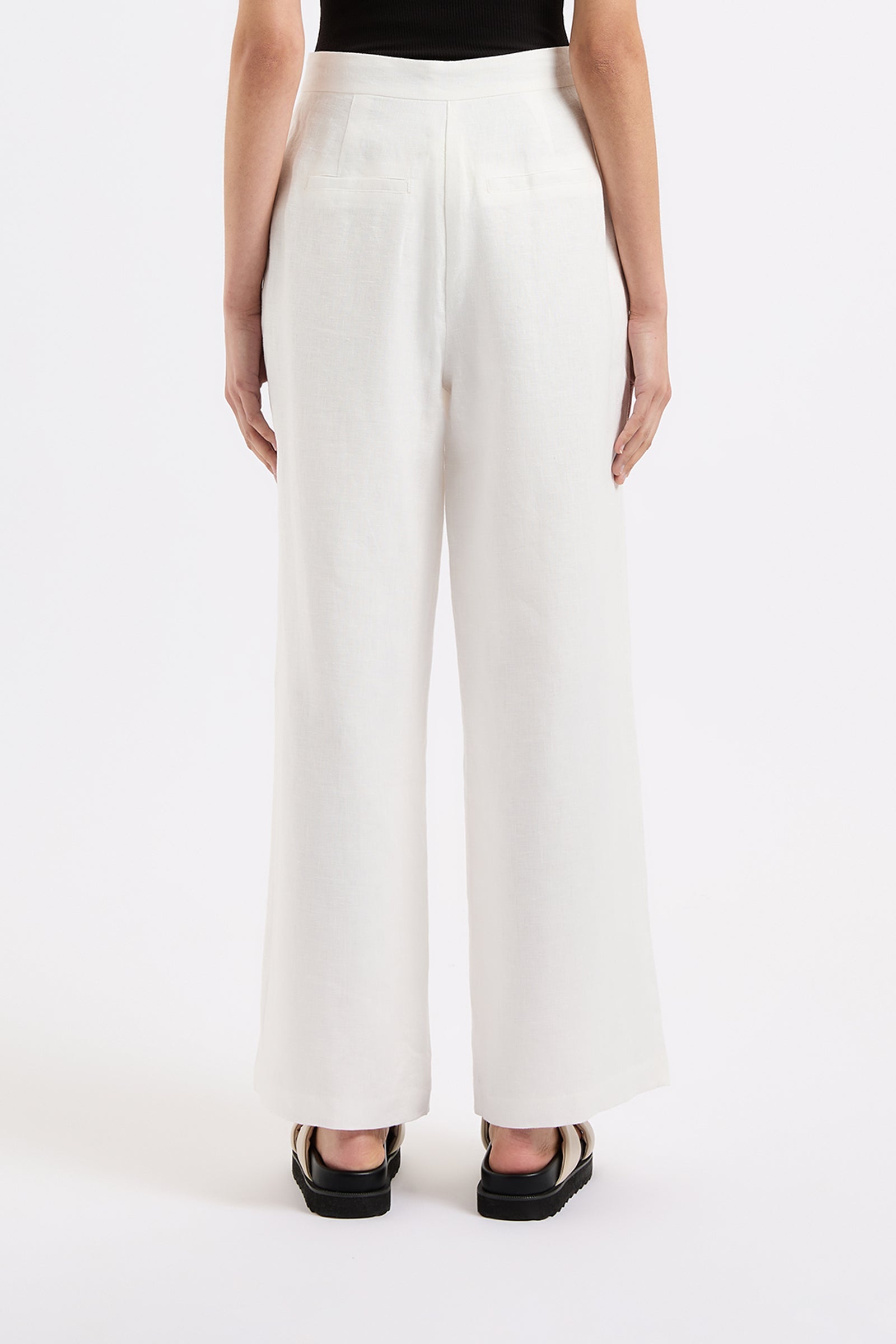 Thilda Linen Pant White 