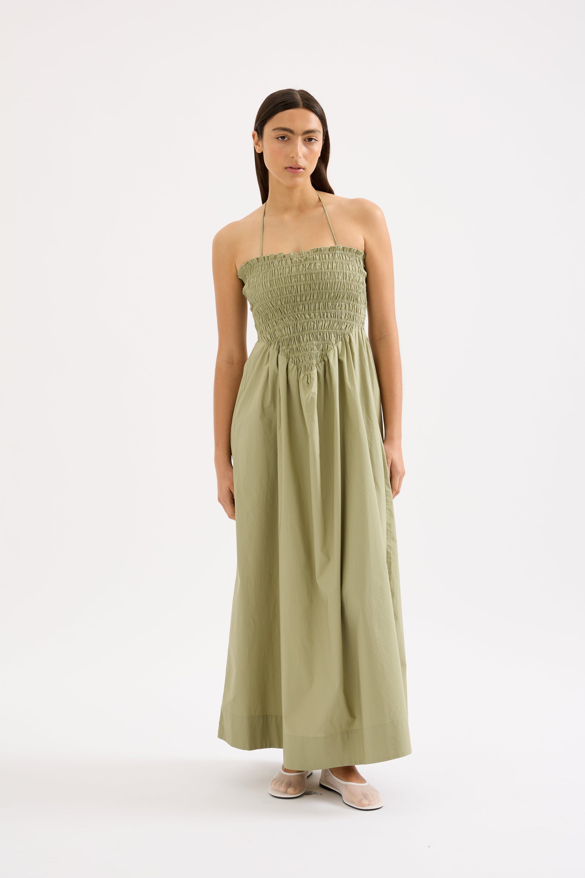 Inka Maxi Dress Sage 