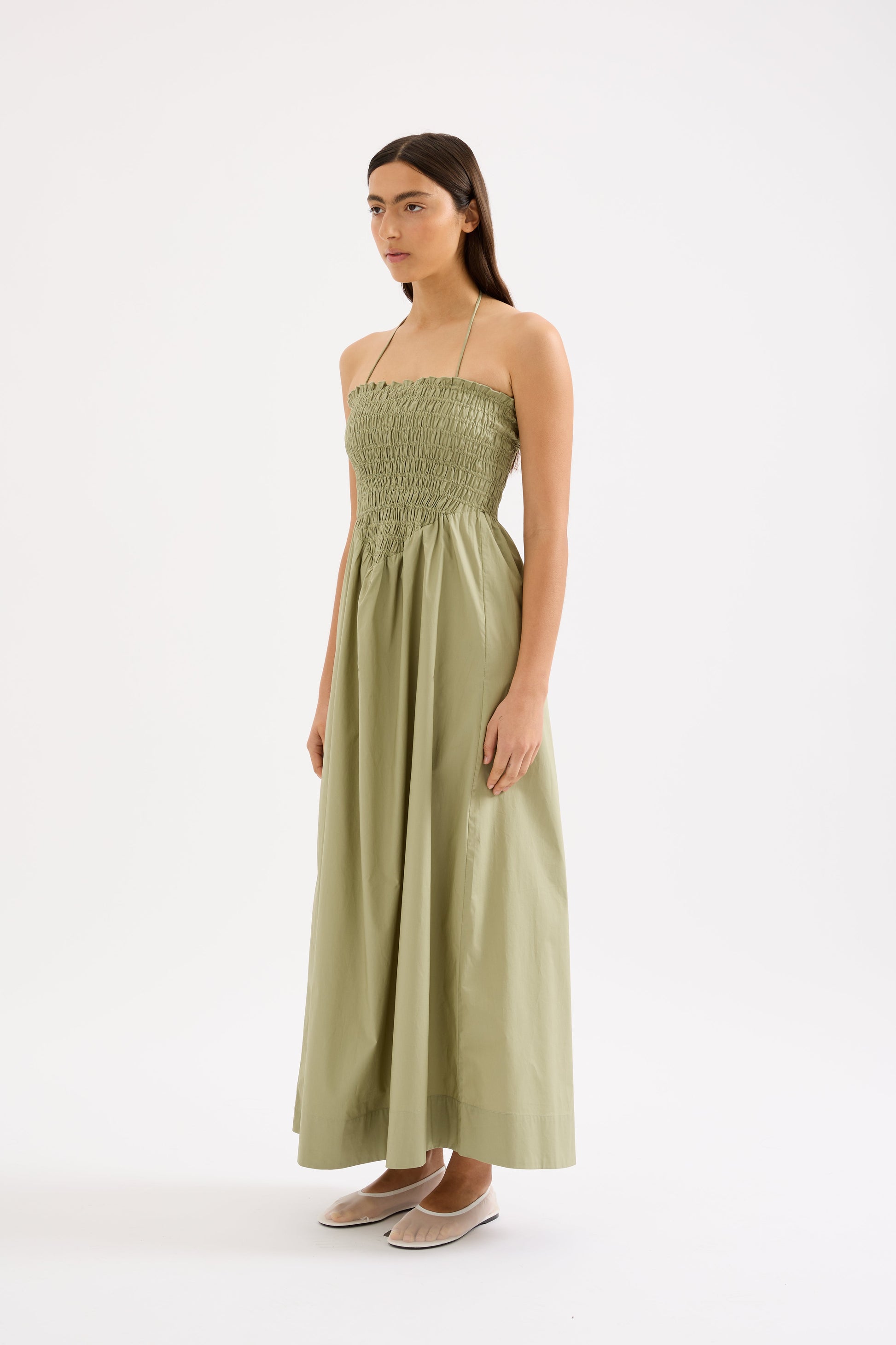 Inka Maxi Dress Sage 