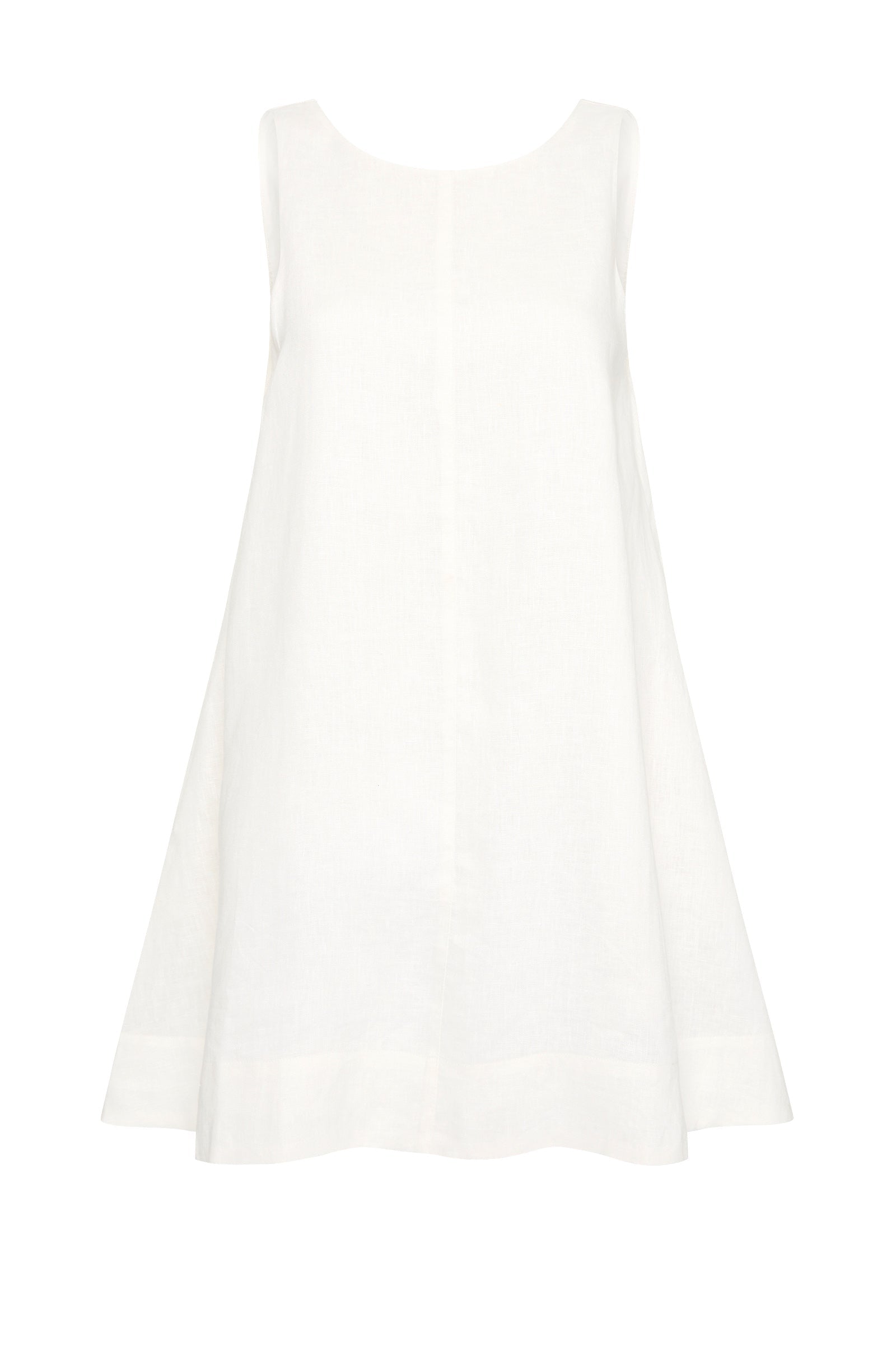 Nemi Linen Dress White 