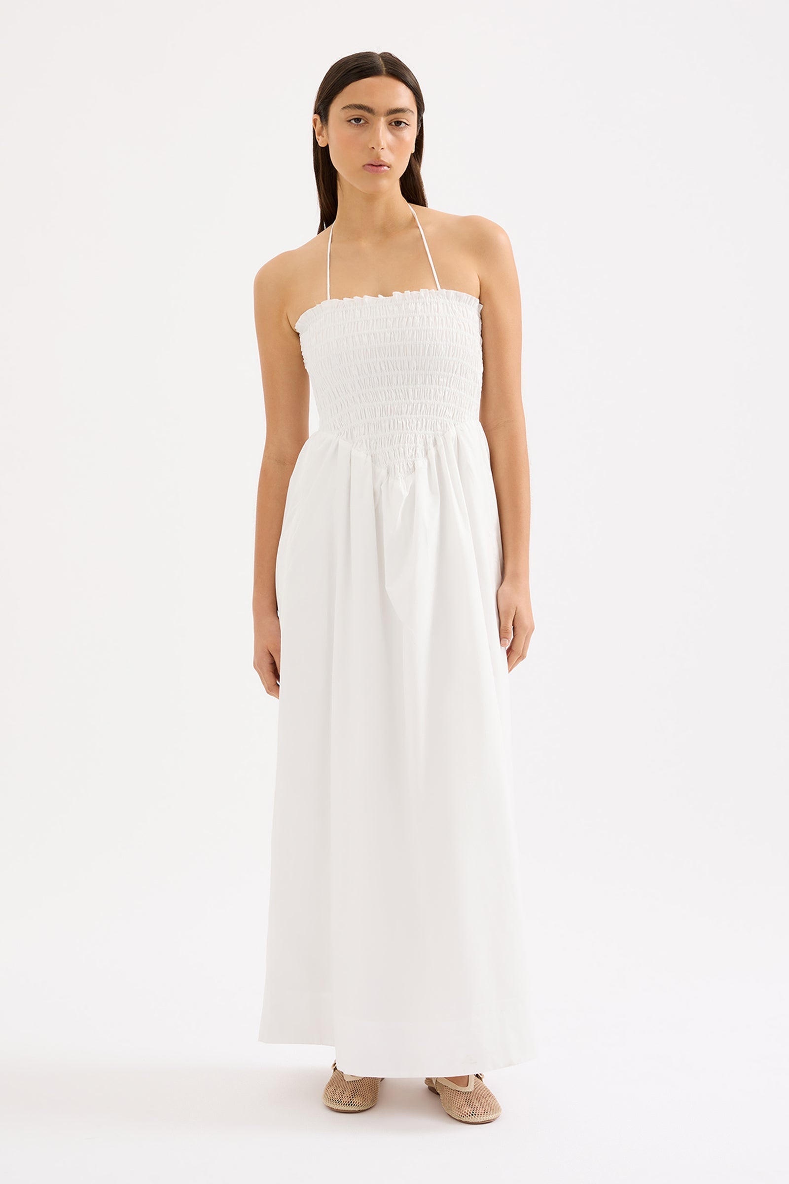 Inka Maxi Dress White 