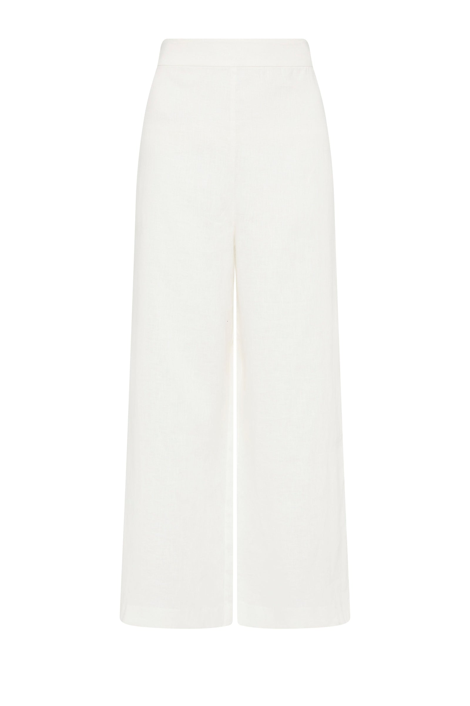 Thilda Linen Culotte White 